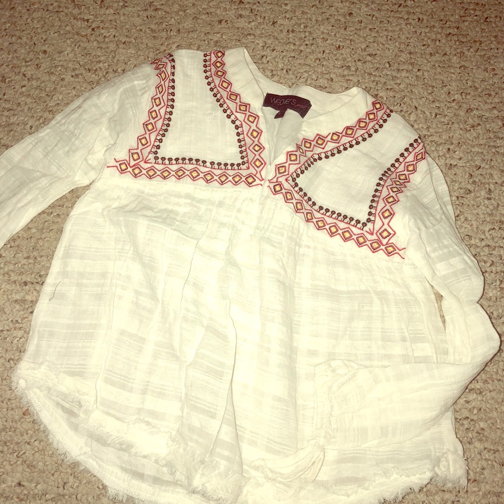 Girls Boho tunic size M